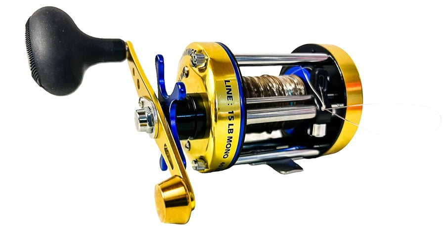 catch n fish reel Big Game split shots WHATEVER WE CATCH, WE EAT
