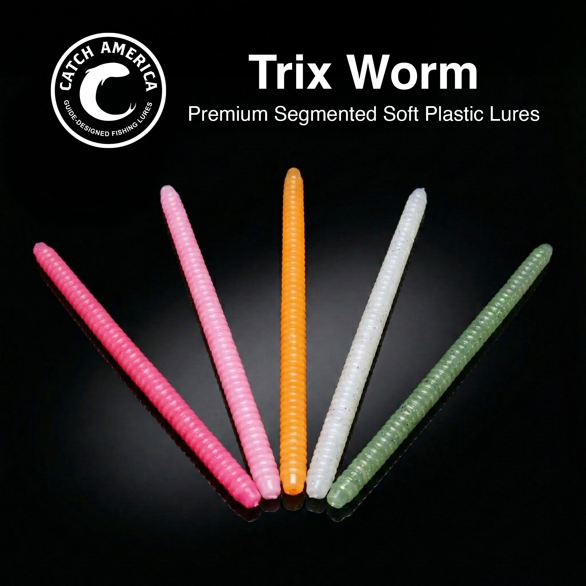 Trix Worms – Trout Soft Bait 5 Pack – Catch America
