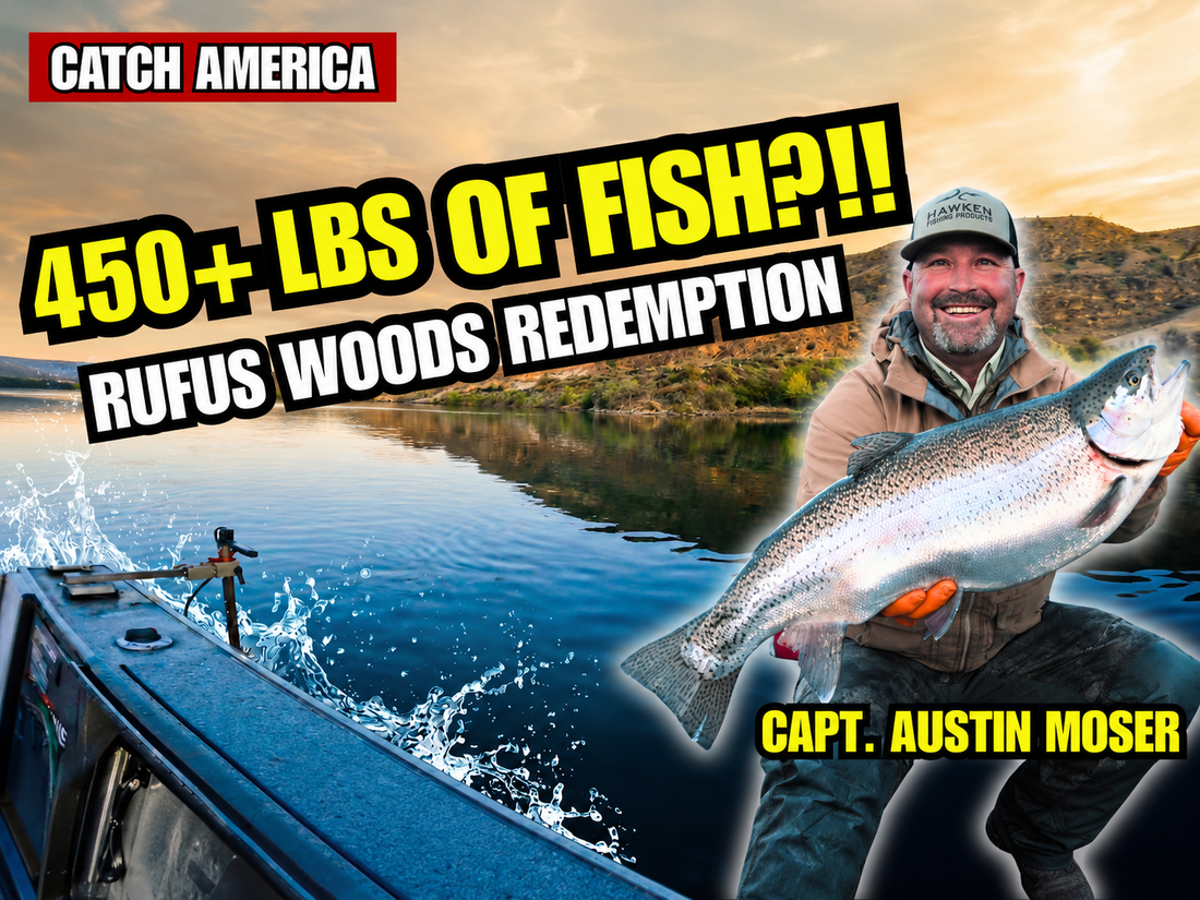 450+ LBS OF FISH?! | Rufus Woods Redemption | Capt. Austin Moser