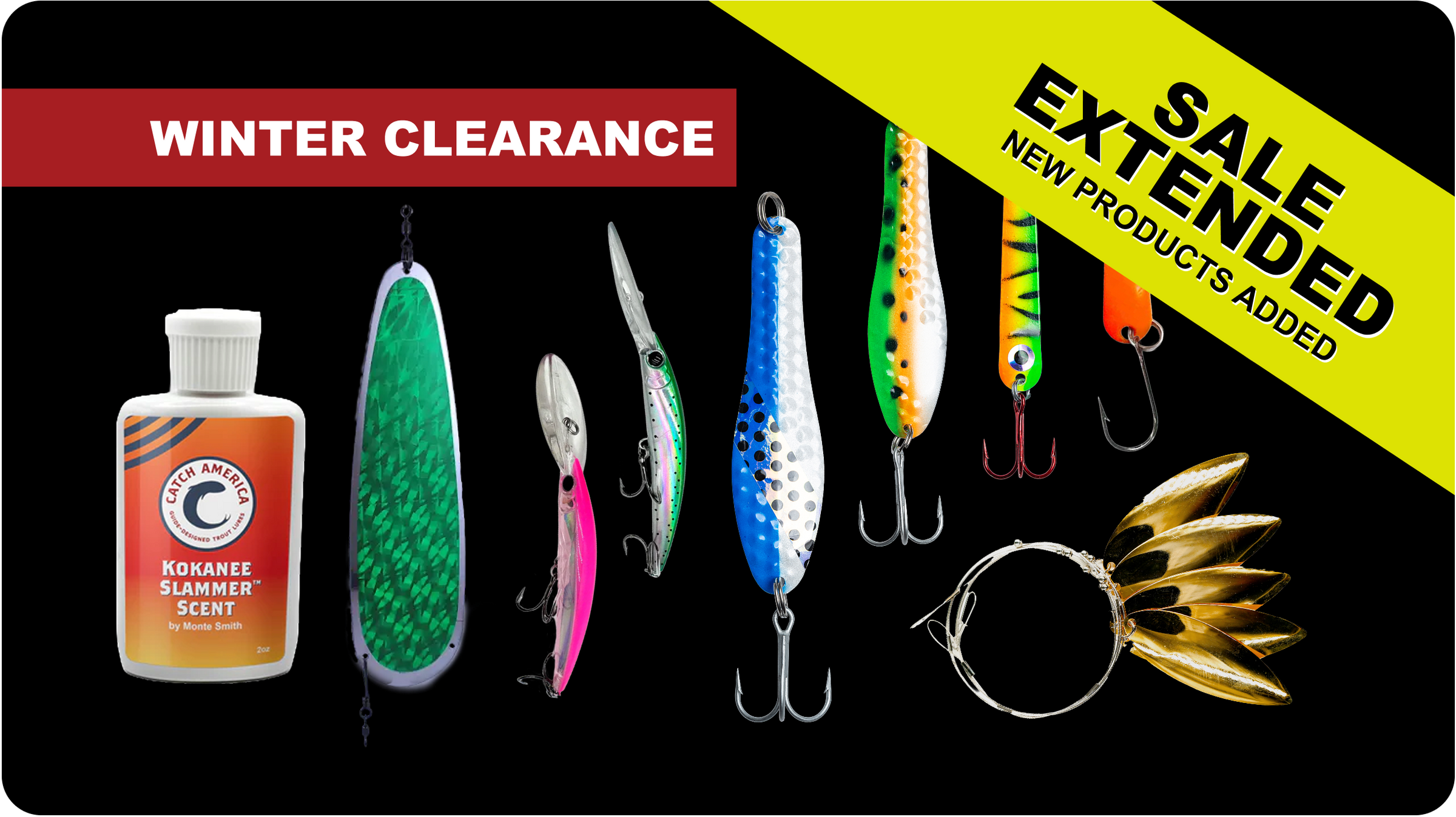 WINTER CLEARANCE — 50% OFF TOP CATCHERS