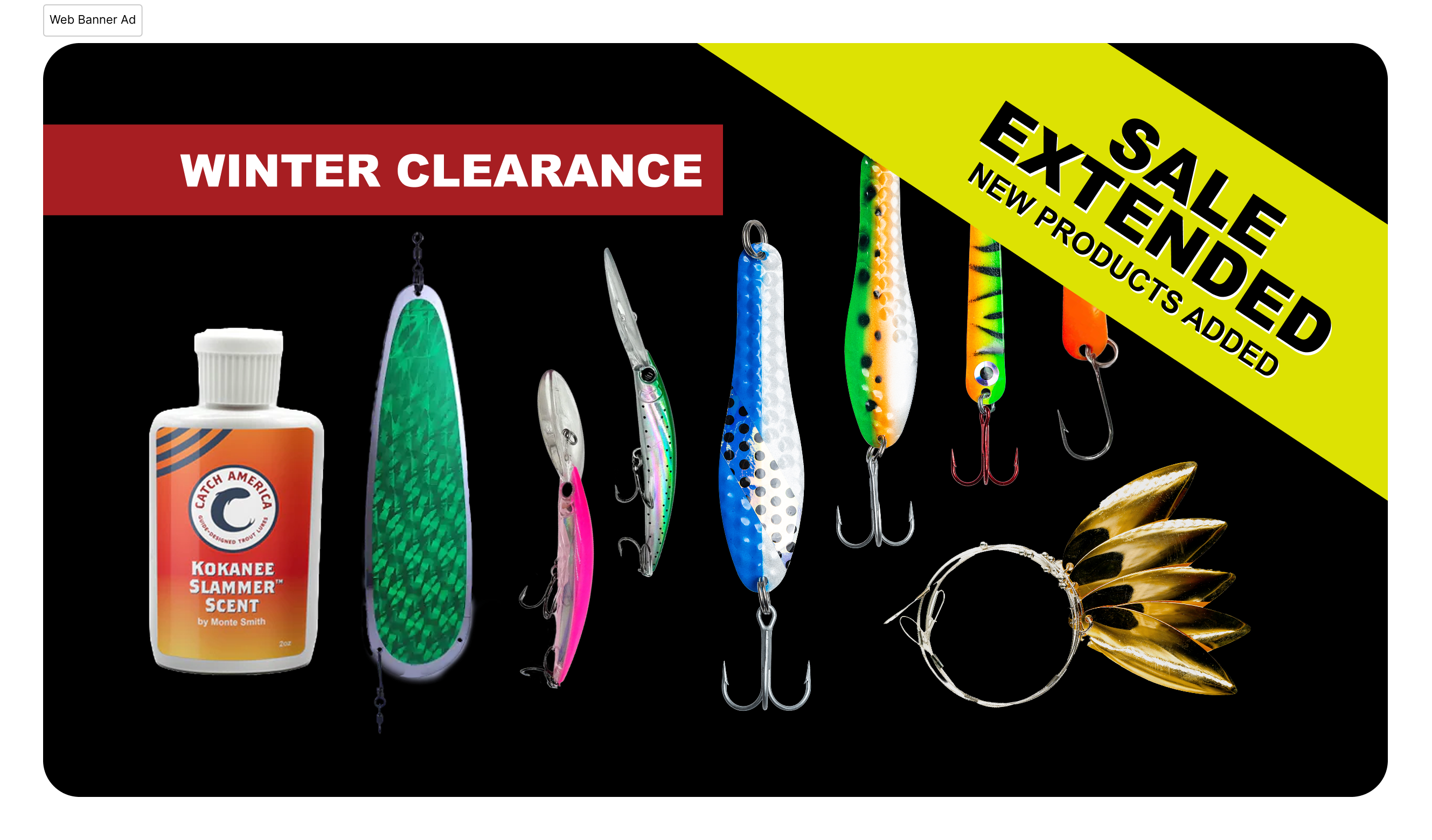 WINTER CLEARANCE — 50% OFF TOP CATCHERS