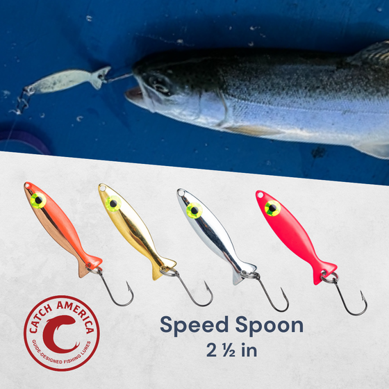 Speed Spoon 2.5" - Power Trolling Spoon