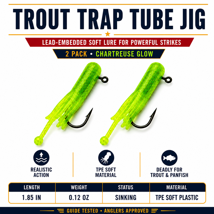 Trout Trap XL - Trout & Panfish Tube Jig
