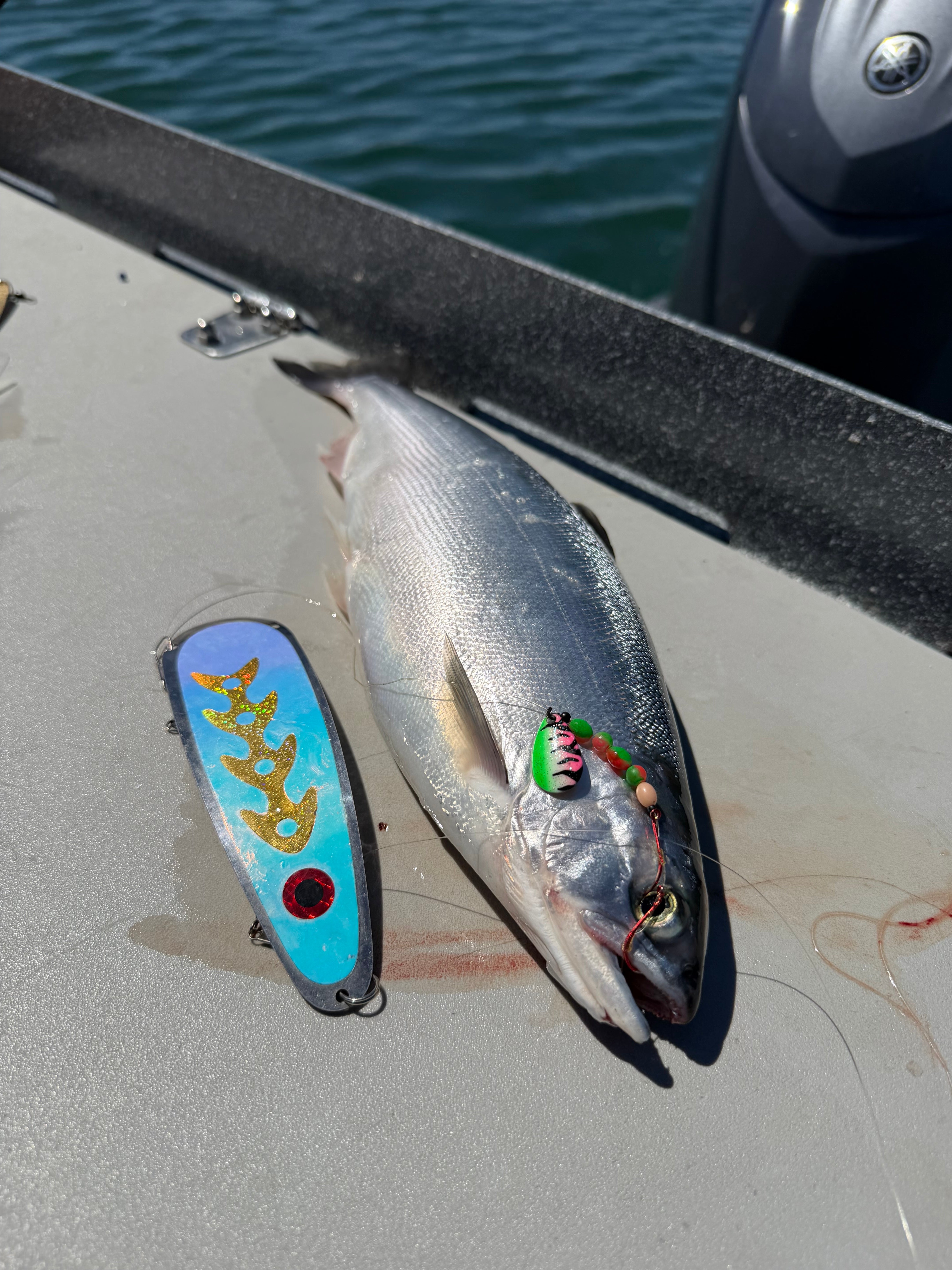 Uncle Larry's UV Glow Tiger Spinners