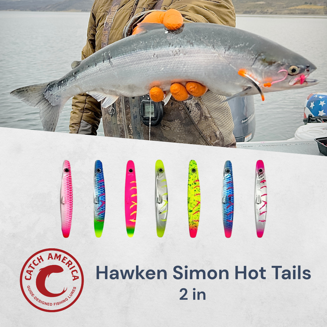 callon tails fishing lures Hawken Simon Hot Tails 2-Pack