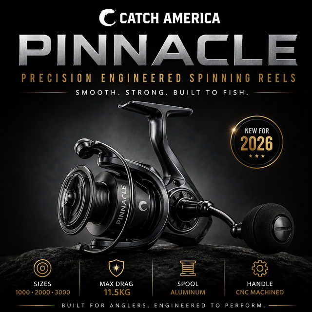 Catch America Pinnacle Ultra Light Spinning Reel