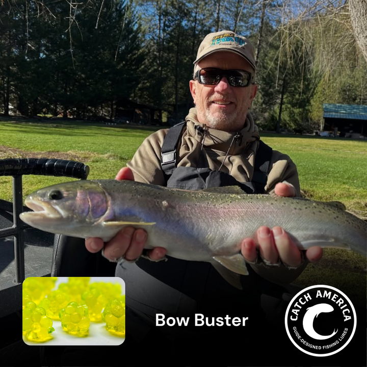 Bow Buster - Trout Egg Imitation 12 Pack for trout - Catch America product image