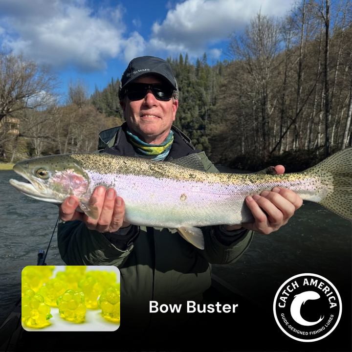 Bow Buster - Trout Egg Imitation 12 Pack for trout - Catch America product image