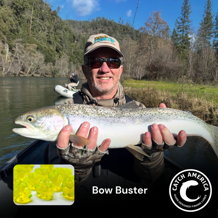 Bow Buster - Trout Egg Imitation 12 Pack for trout - Catch America product image
