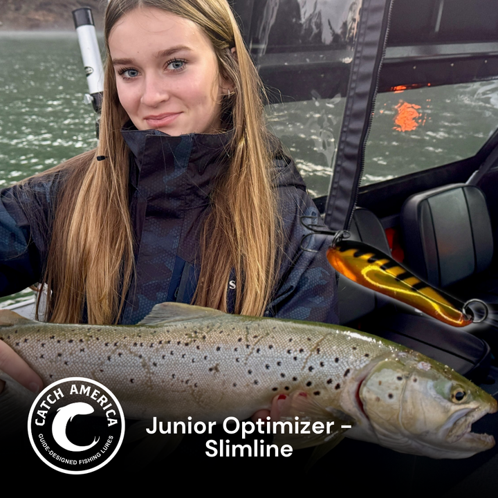 Junior Optimizer 2.25" - Slimline Trolling Spoon for king salmon, landlocked salmon, salmon - Catch America product image