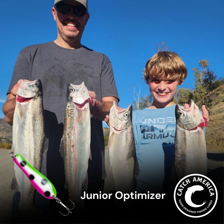 Junior Optimizer 2.25" - Trout & Salmon Trolling Spoon for king salmon, landlocked salmon, salmon - Catch America product image