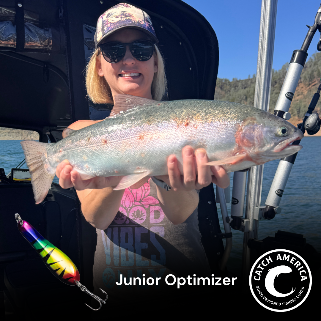 best lures for rainbow trout ice fishing Junior Optimizer™ – Trolling Spoon for Trout & Kings – Catch America