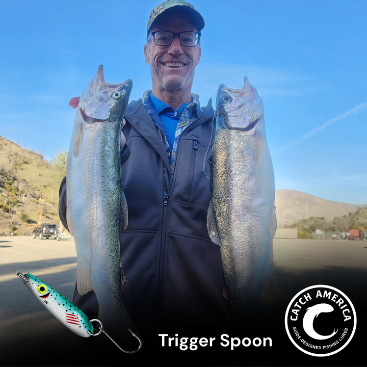 Trigger Spoon 2.25" - Trout & Landlocked Salmon for king salmon, landlocked salmon, trout - Catch America product image