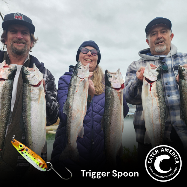 Trigger Spoon 2.25" - Trout & Landlocked Salmon for king salmon, landlocked salmon, trout - Catch America product image