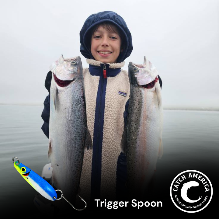 Trigger Spoon 2.25" - Trout & Landlocked Salmon for king salmon, landlocked salmon, trout - Catch America product image
