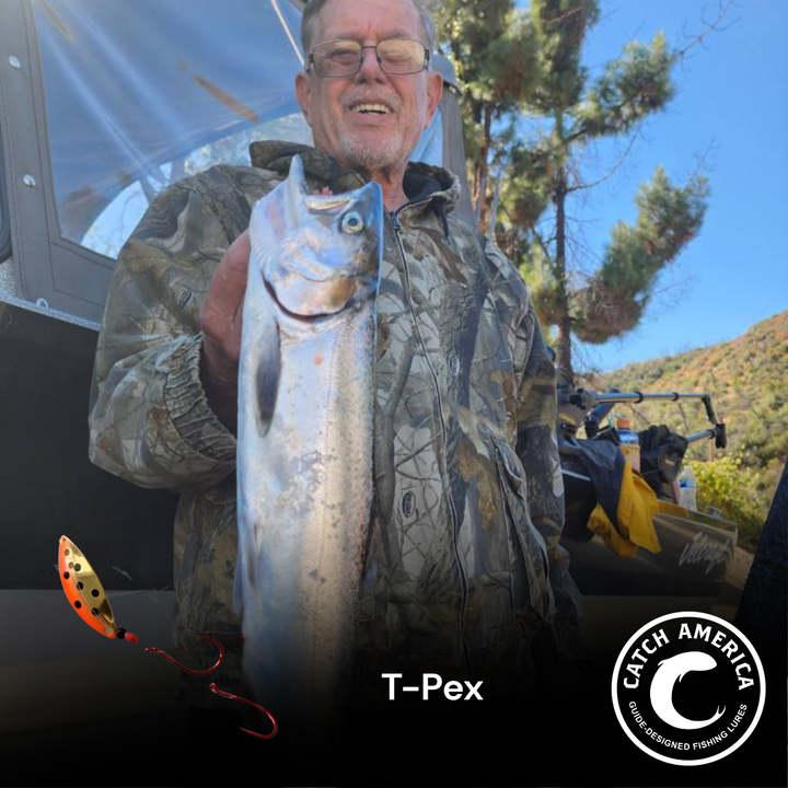 T-Pex 1" - Kokanee & Trout Trolling Lure for kokanee, trout - Catch America product image