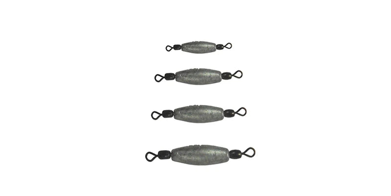 Aero-Float Precision In-Line Sinkers - 4 Pack