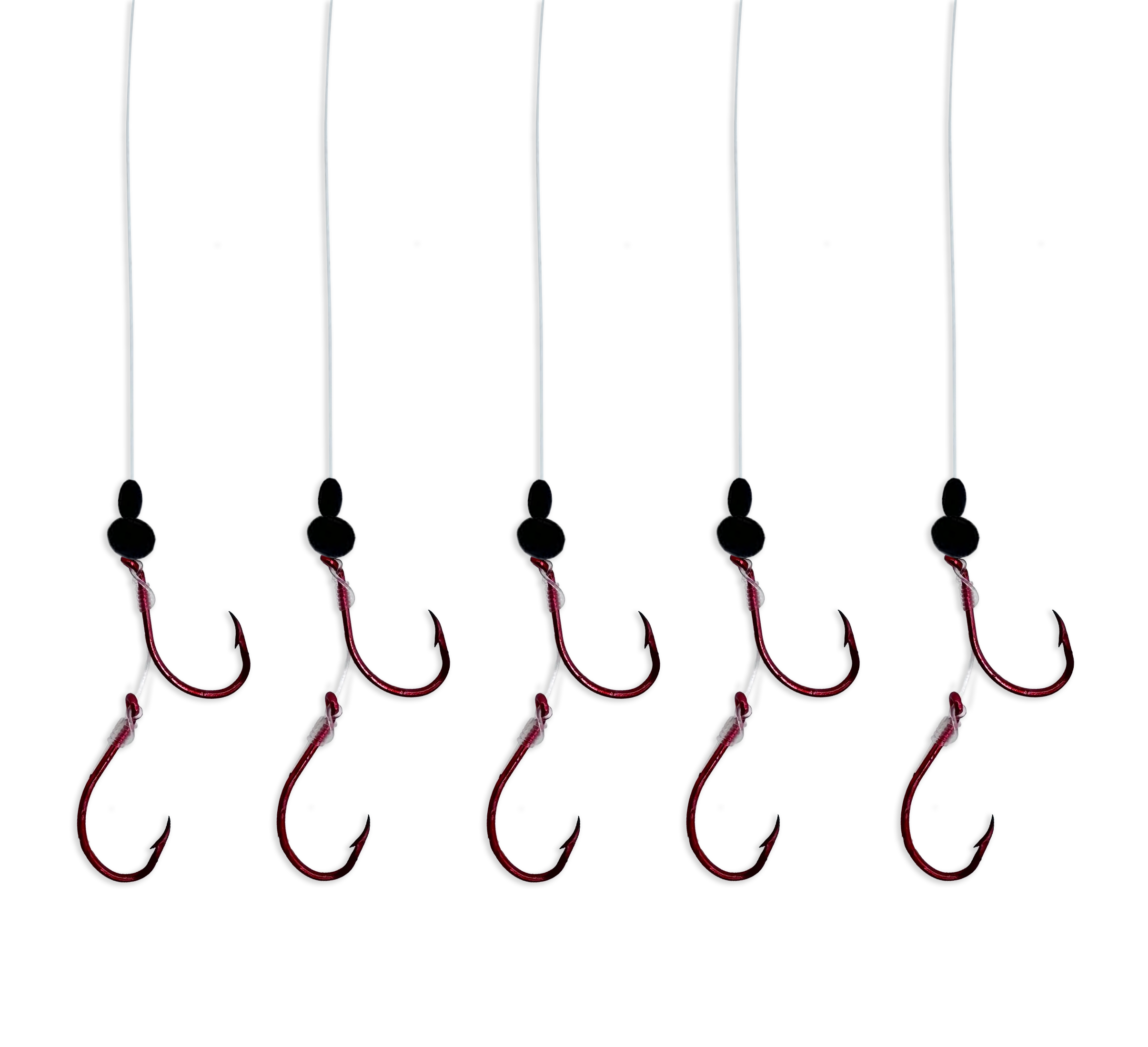 Catch America Double Hook Leader Packs - 5 Pack