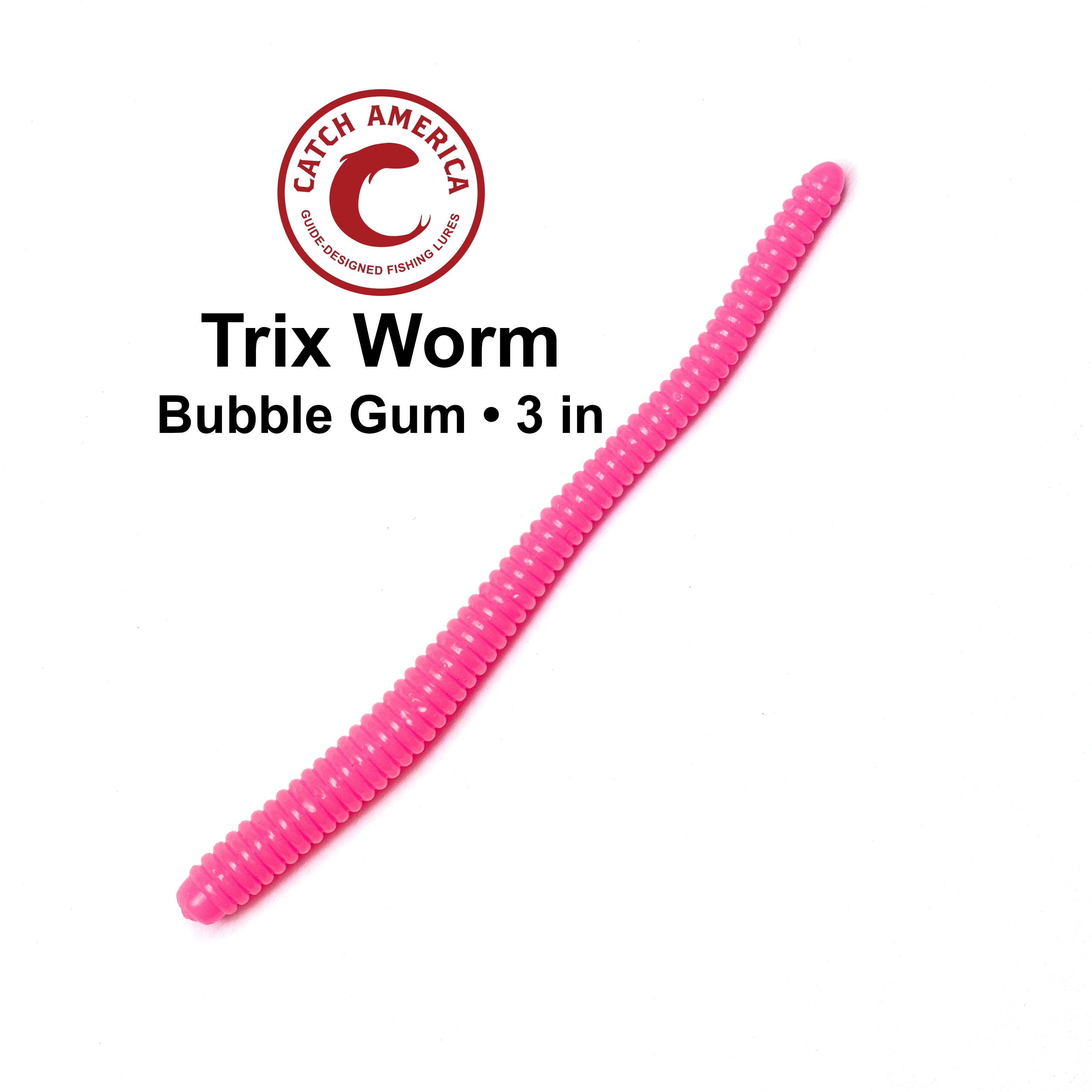 Trix Worms 25 Pack + Free Rigging Kit - Trout Trolling – Catch America