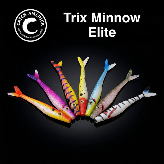 Trix Minnows Elite - Trout Soft Bait 5 Pack