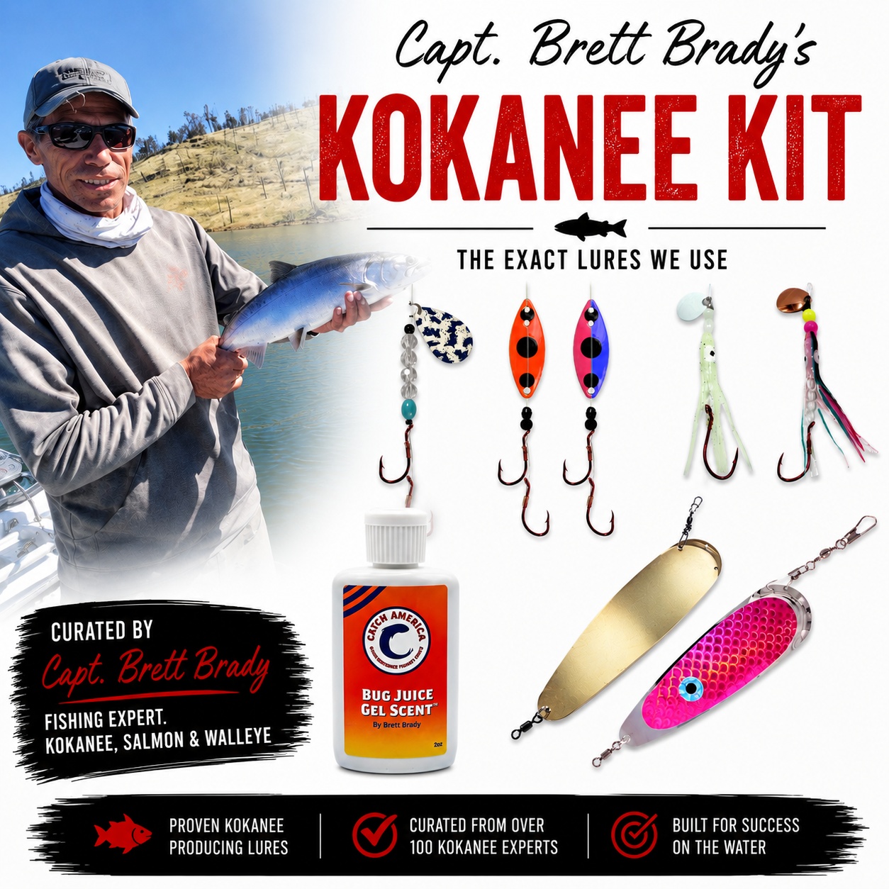 Brett Brady Kokanee Kit