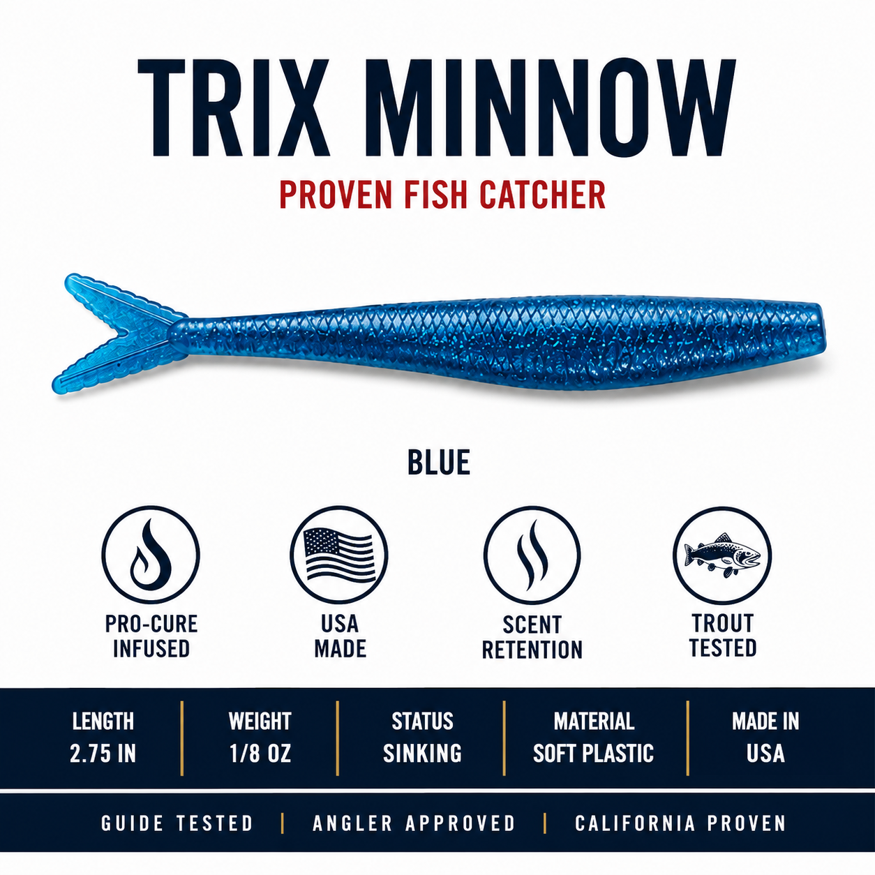 Trix Minnows - 5 pack
