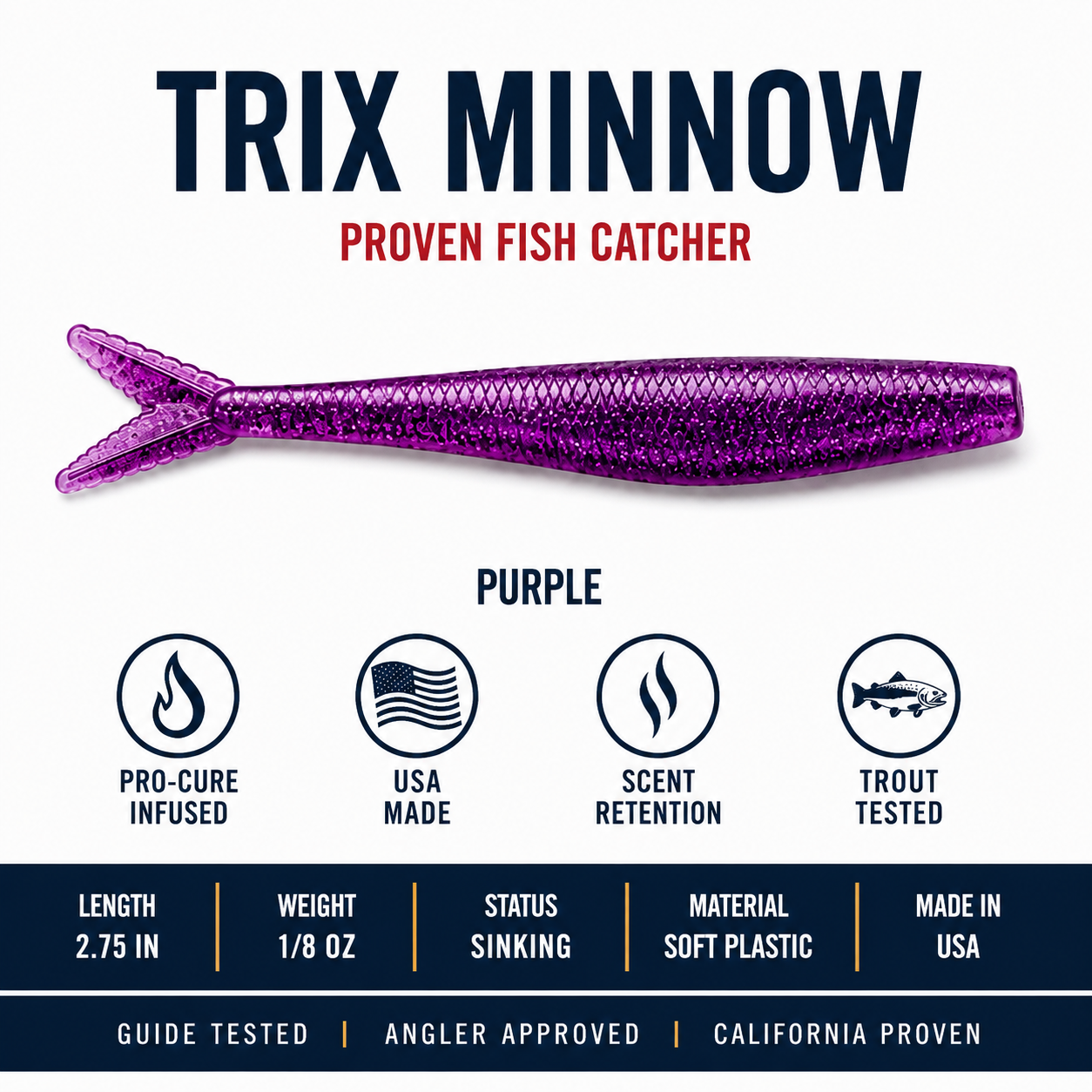 Trix Minnows - 5 pack