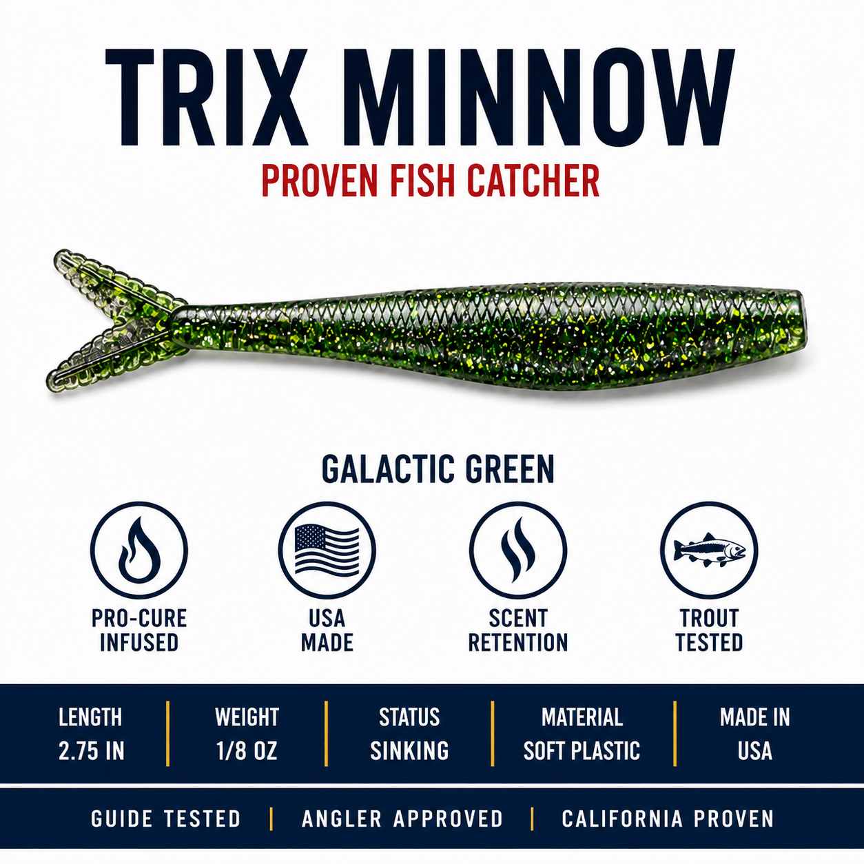 Trix Minnows - 5 pack