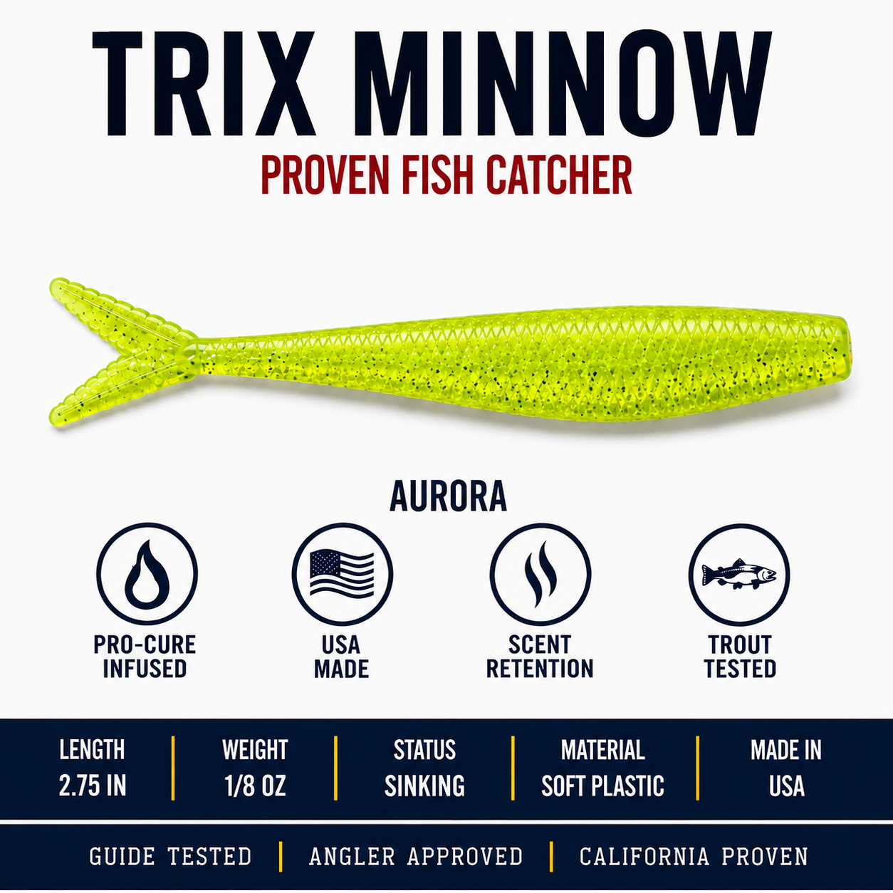 Trix Minnows - 5 pack