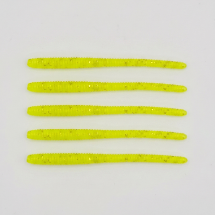 Trix Worms 3" - Trout & Bass Soft Plastic - 5 Pack