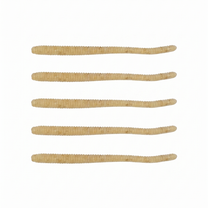 Trix Worms 3" - Trout & Bass Soft Plastic - 5 Pack