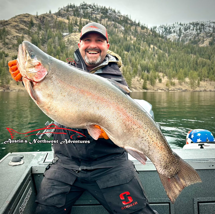 Hawken Marabou Steelhead Aerojig - Clear Water Float Jig for king salmon, river salmon, salmon - Catch America product image