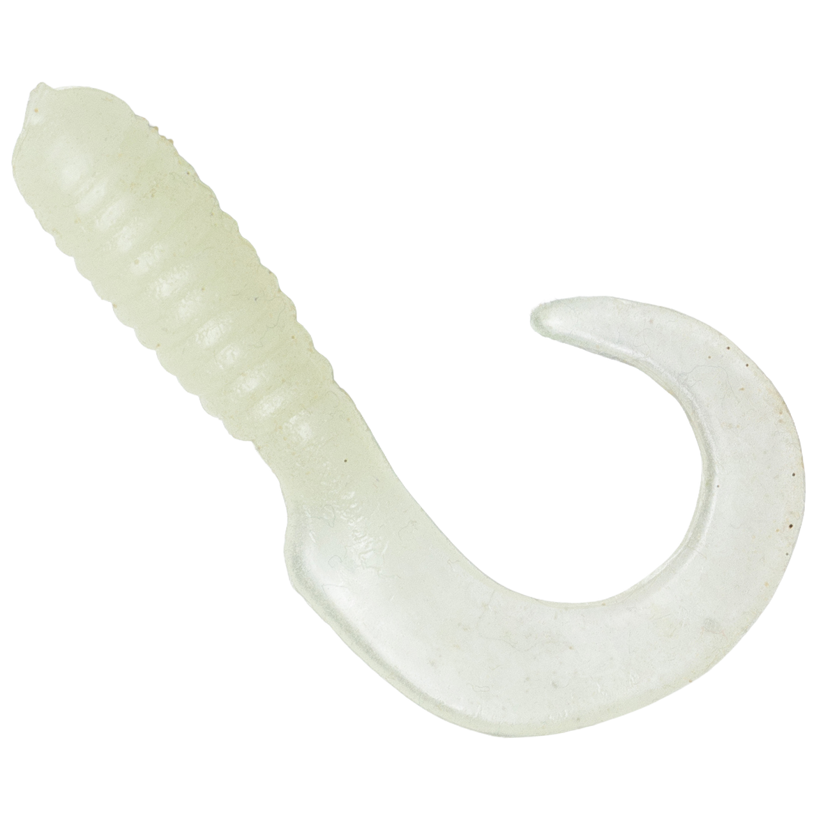 Trix Grubs 3" - Trout Soft Bait - 5 Pack in Glow for trout - Catch America product image