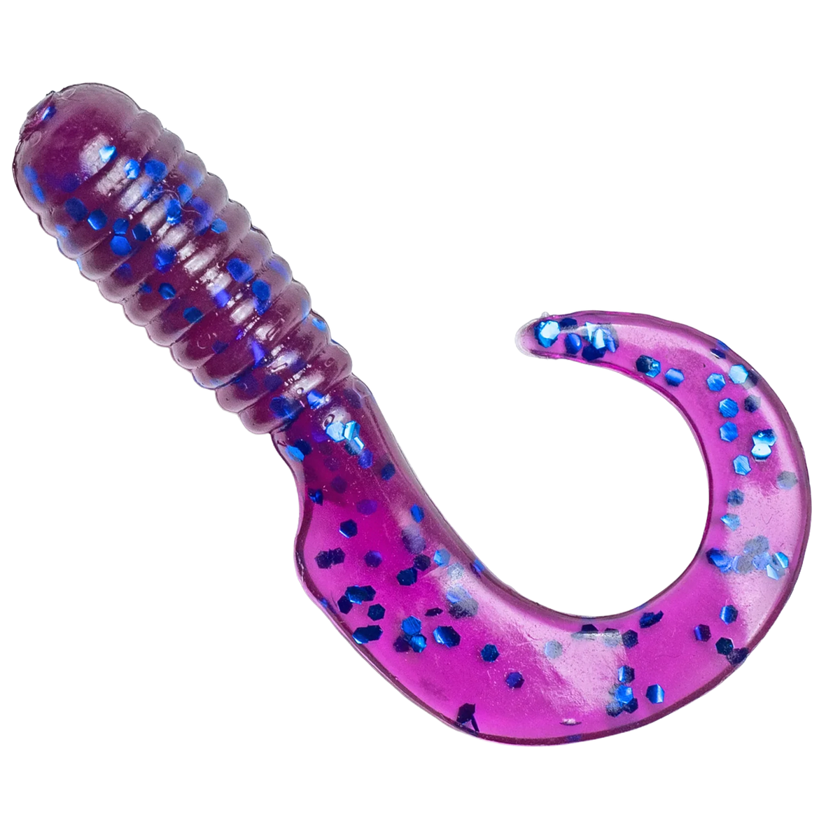 Trix Grubs 3" - Trout Soft Bait - 5 Pack in Purple for trout - Catch America product image