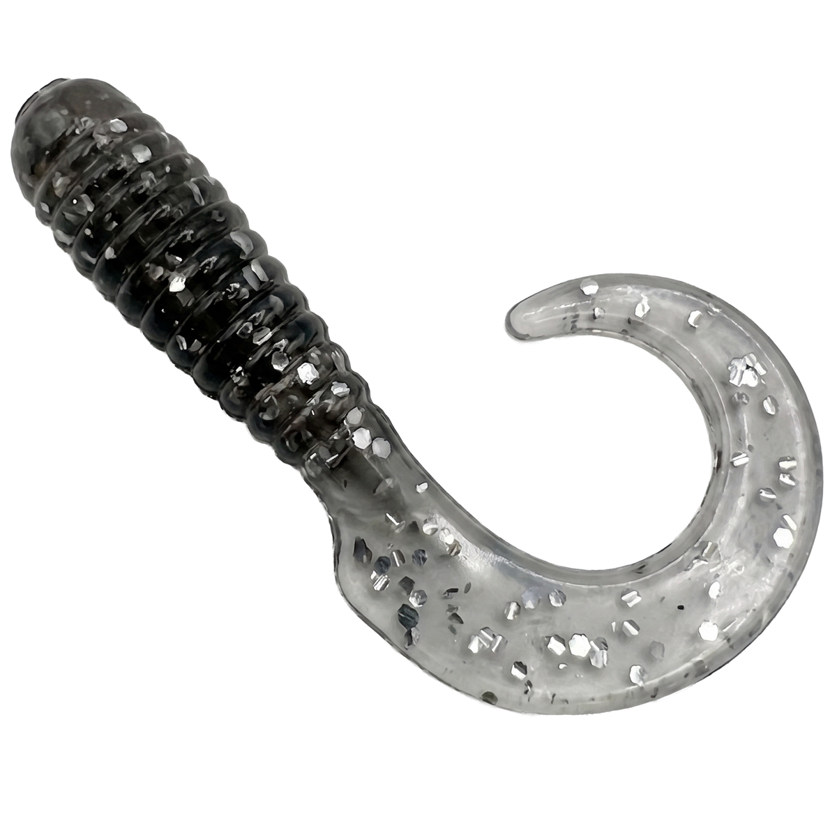 Trix Grubs 3" - Trout Soft Bait - 5 Pack in Smoke for trout - Catch America product image