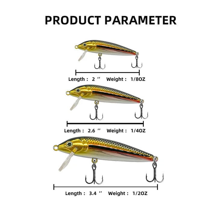 Strike Minnow - Trout, Bass & Salmon Deep Diver