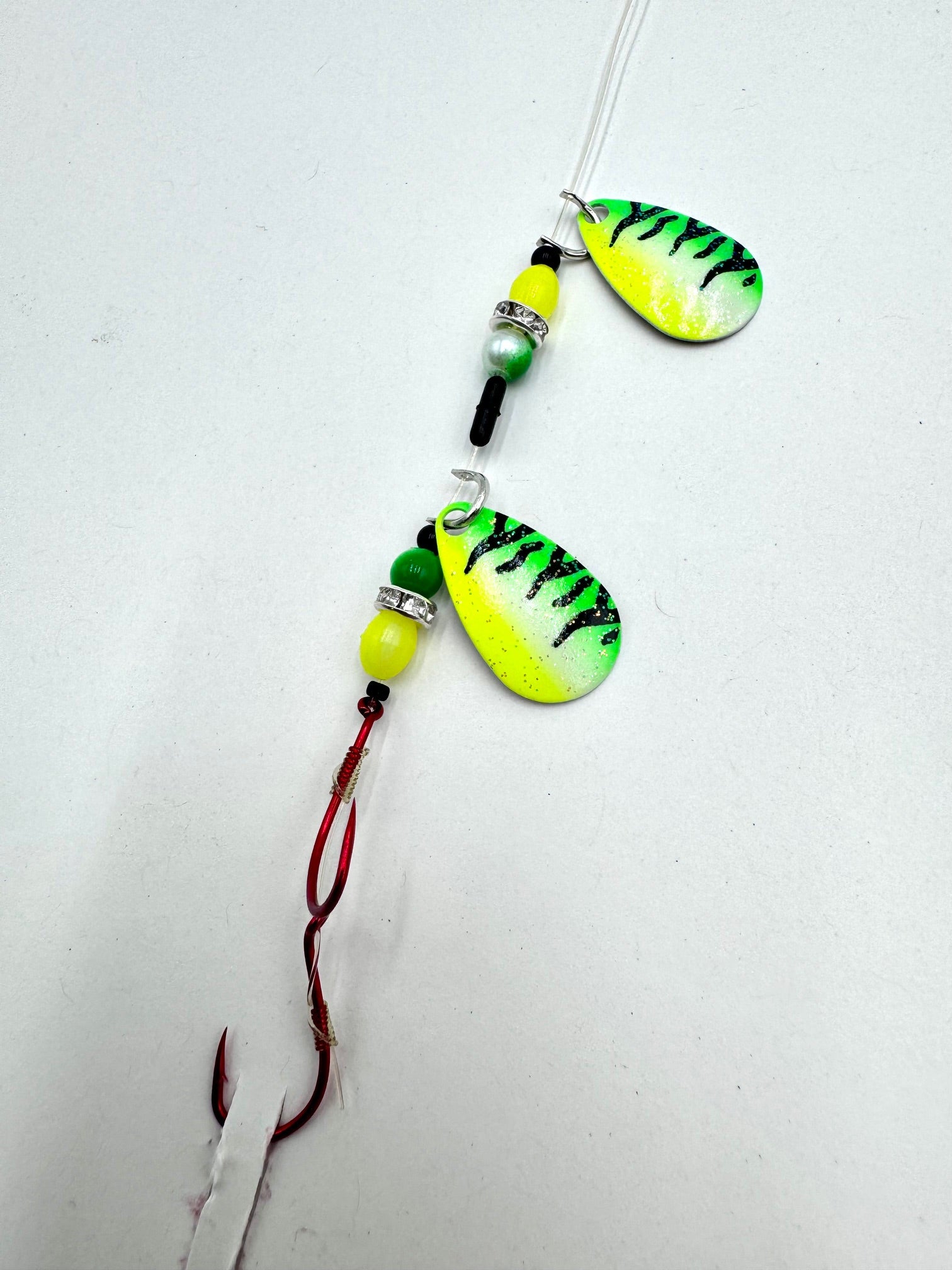 double trouble fishing lure Uncle Larry's Double Trouble – Kokanee Spinner