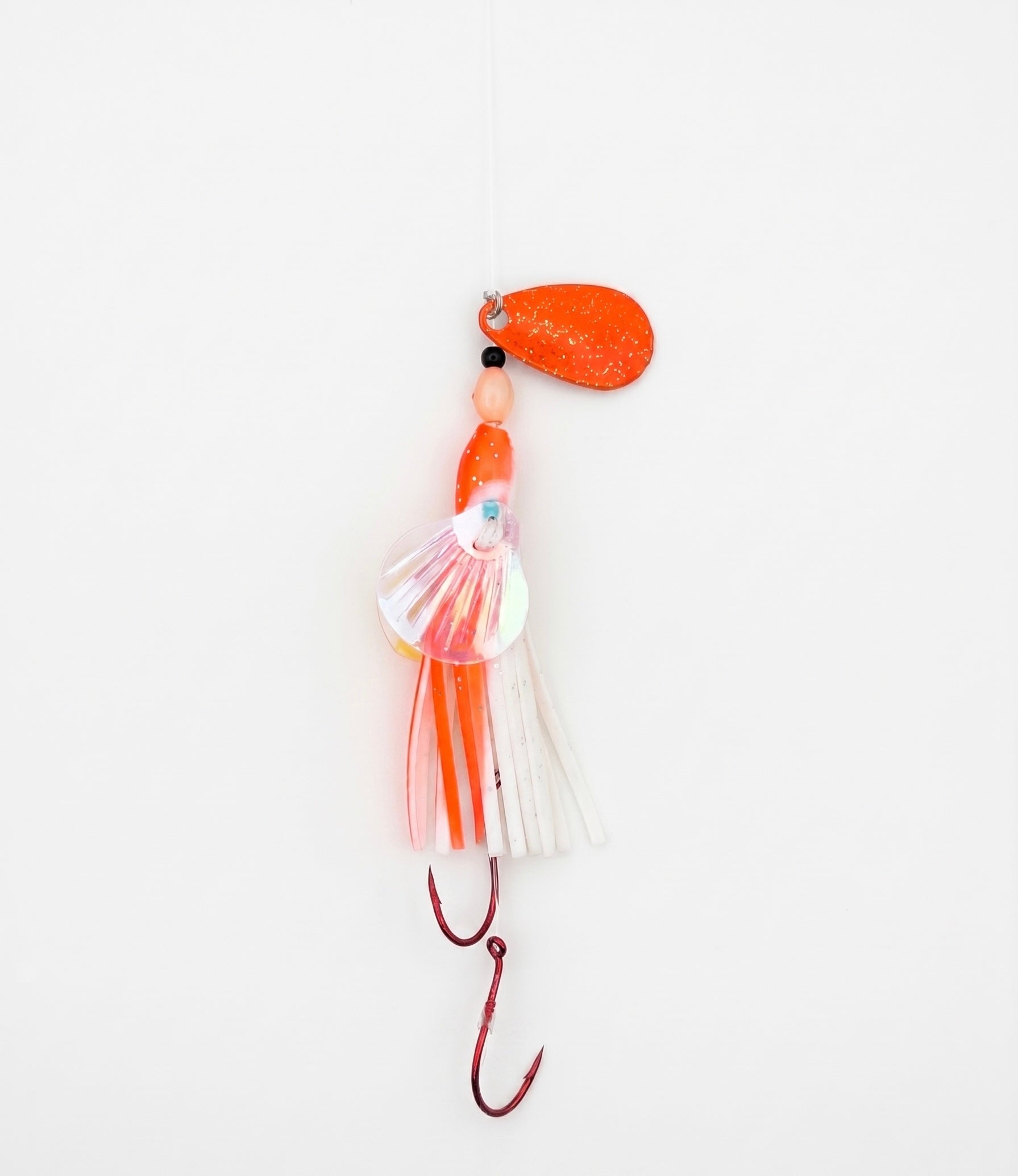 Wing Hoochies - 2 inch Trout & Landlocked King Squid