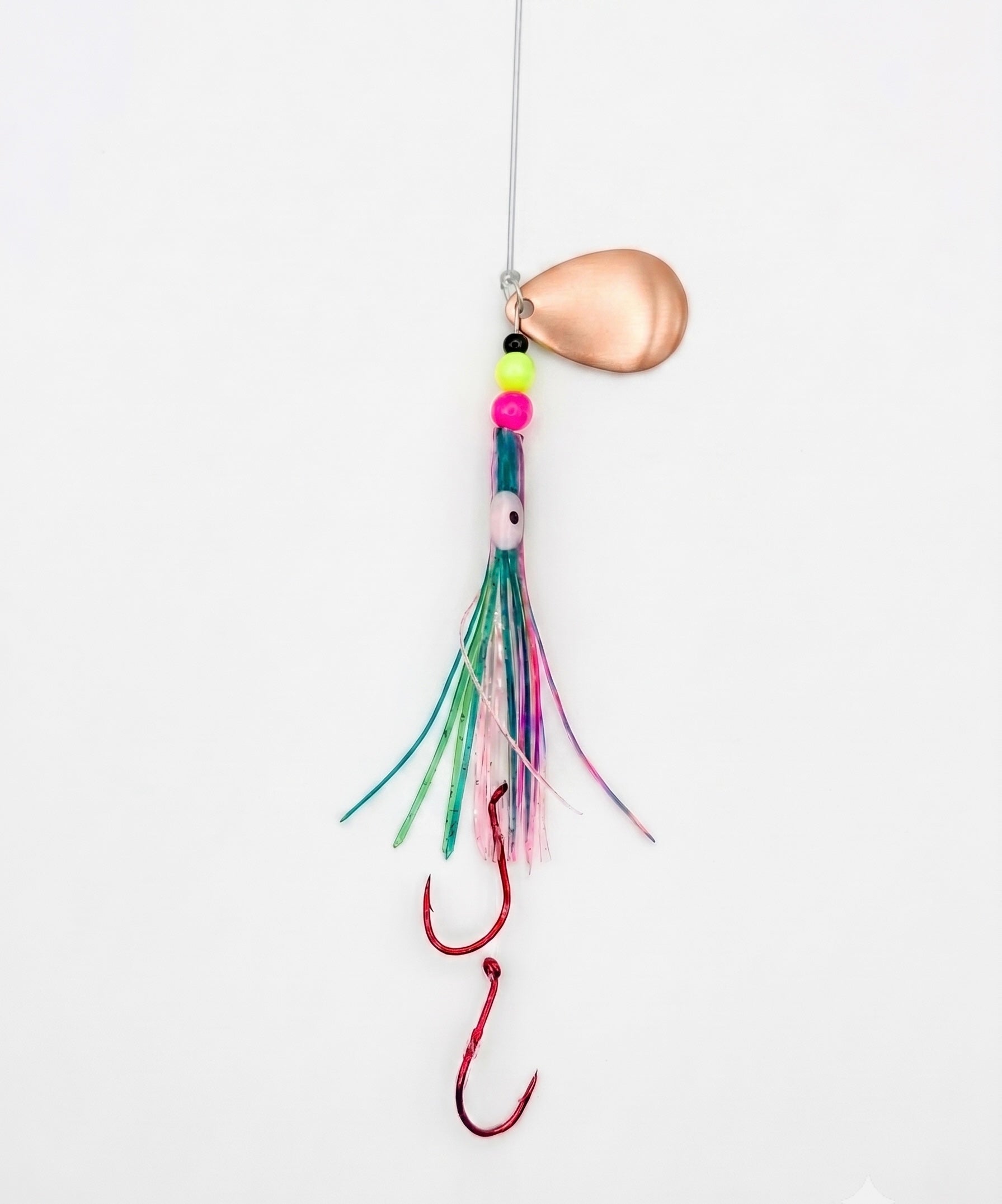 Uncle Larry's Hoochies - 2 Inch Trout Squid & Landlocked King Salmon Squid