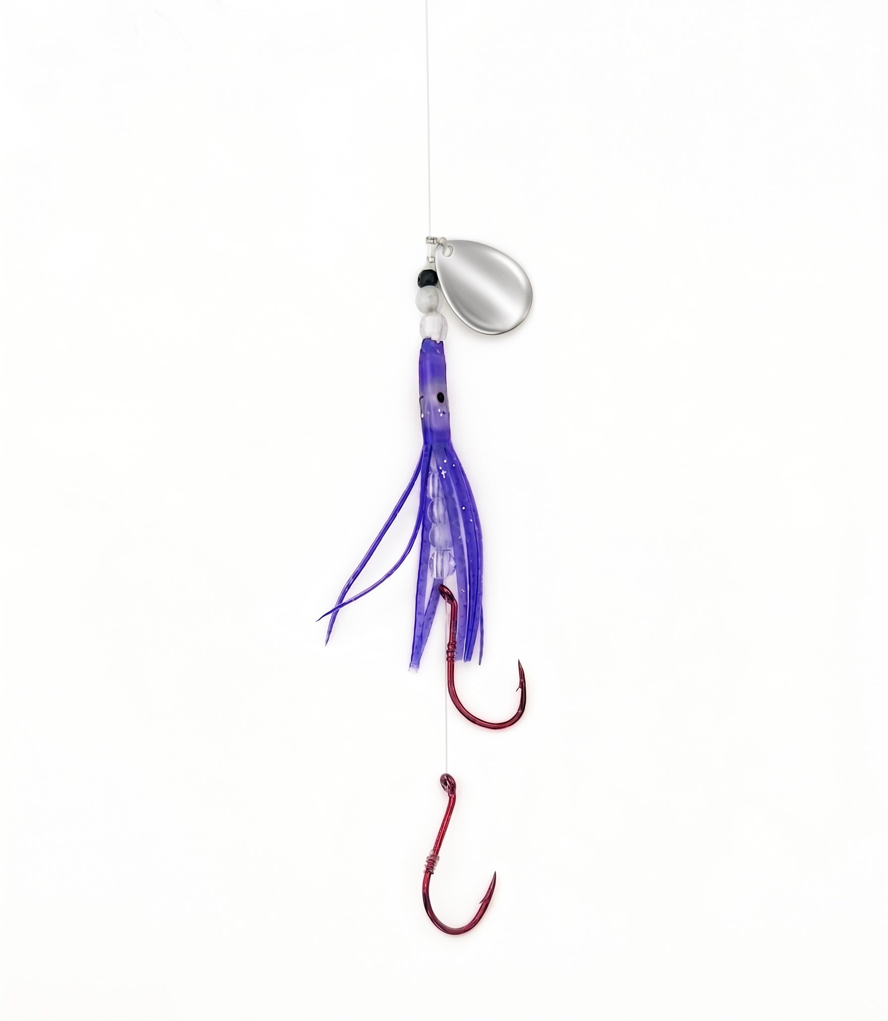 Uncle Larry's Hoochies - 2 Inch Trout Squid & Landlocked King Salmon Squid