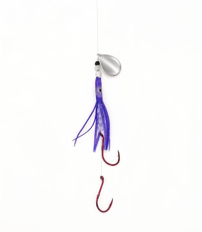 Uncle Larry's Hoochies - 2 Inch Trout Squid & Landlocked King Salmon Squid