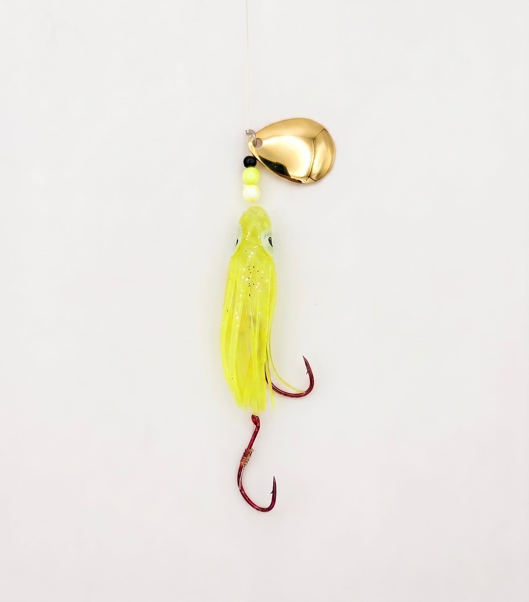 Uncle Larry's Hoochies - 2 Inch Trout Squid & Landlocked King Salmon Squid