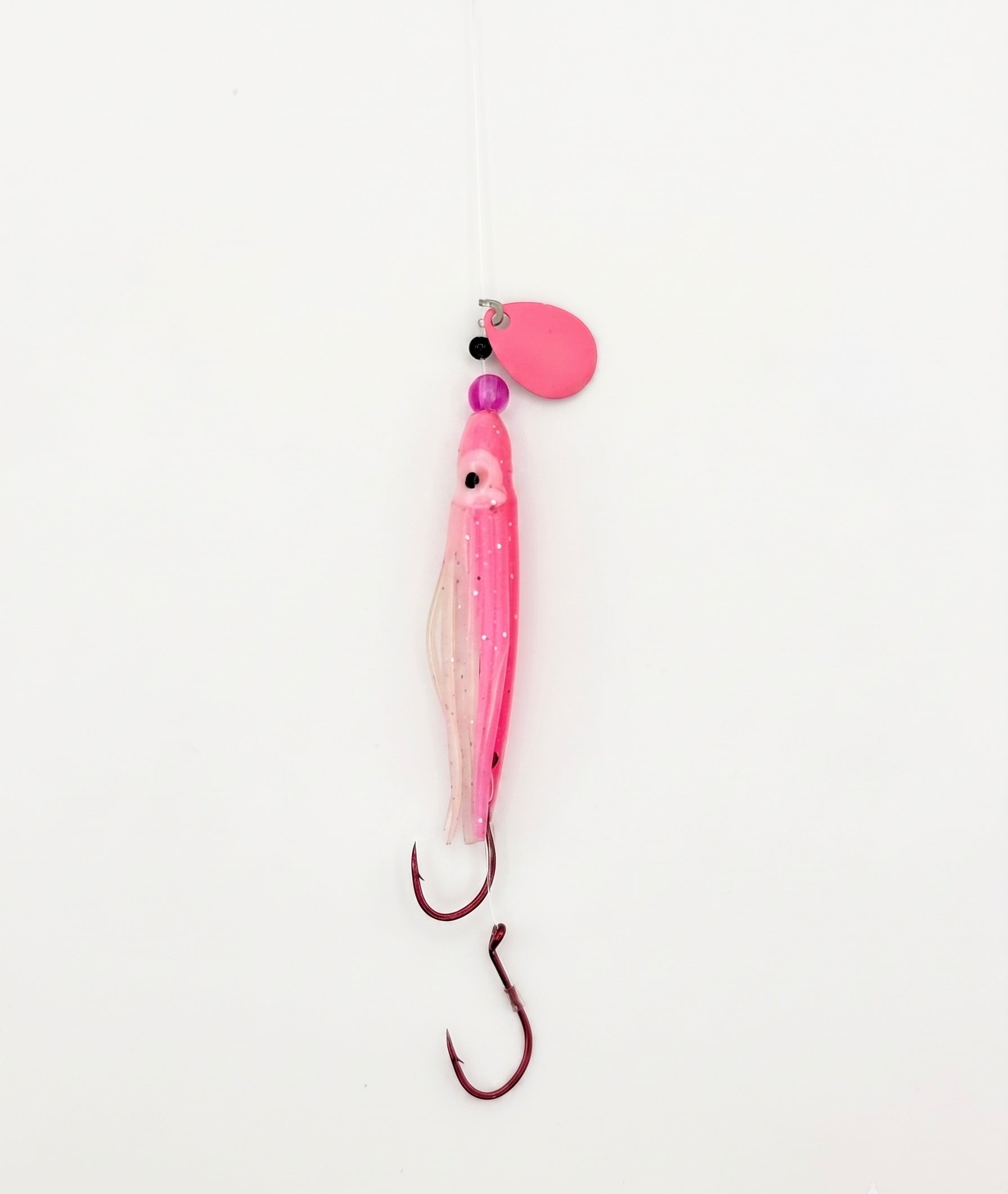 Uncle Larry's Hoochies - 2 Inch Trout Squid & Landlocked King Salmon Squid