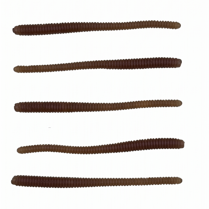 Trix Worms 3" - Trout & Bass Soft Plastic - 5 Pack