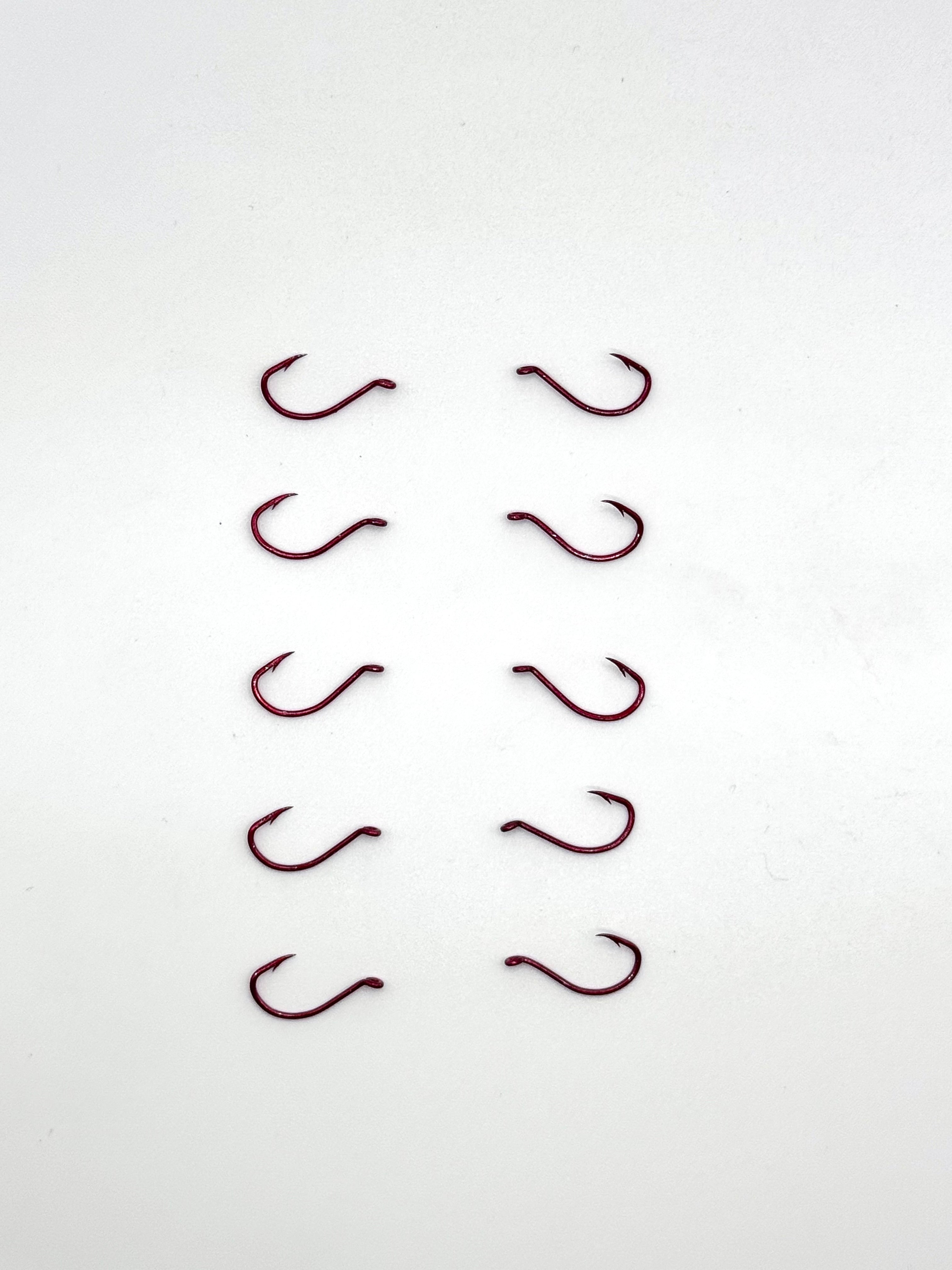 VMC Red Octopus Hooks - 10 Packs