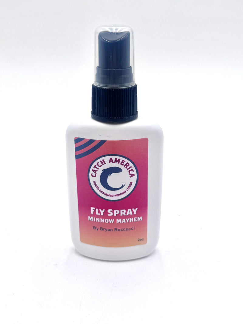 Minnow Mayhem Fly Scent Spray by Bryan Roccucci