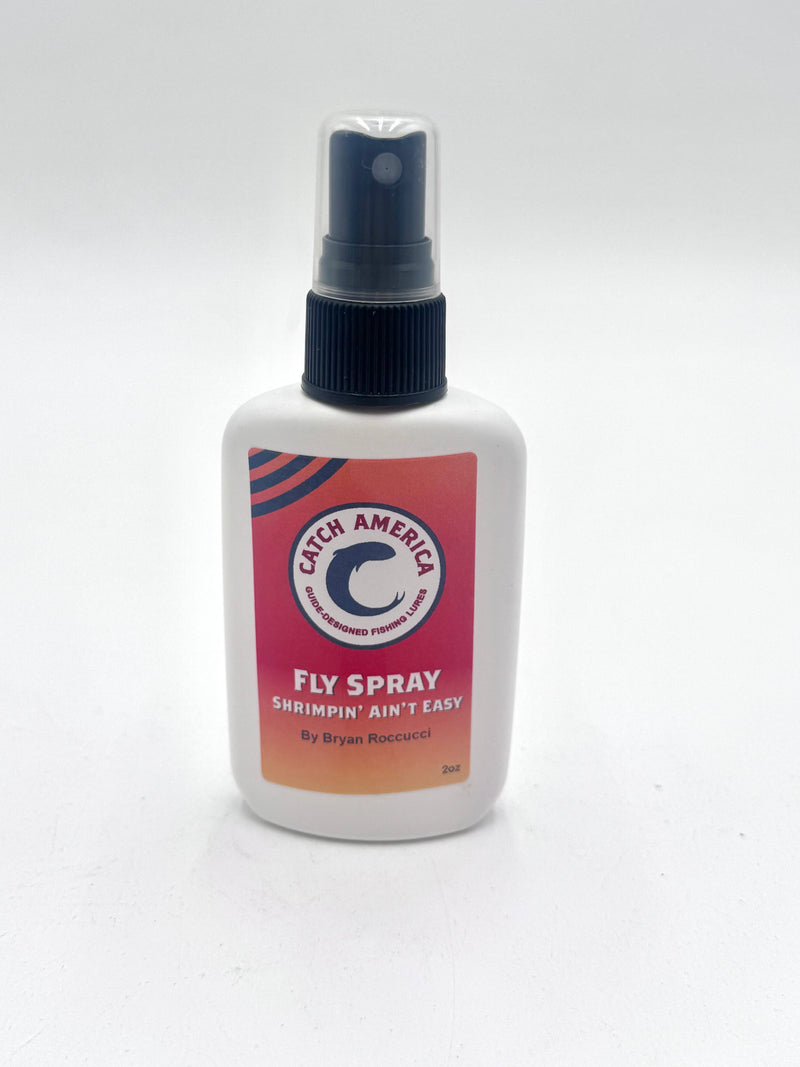 Shrimpin' Ain't Easy Fly Scent Spray by Bryan Roccucci