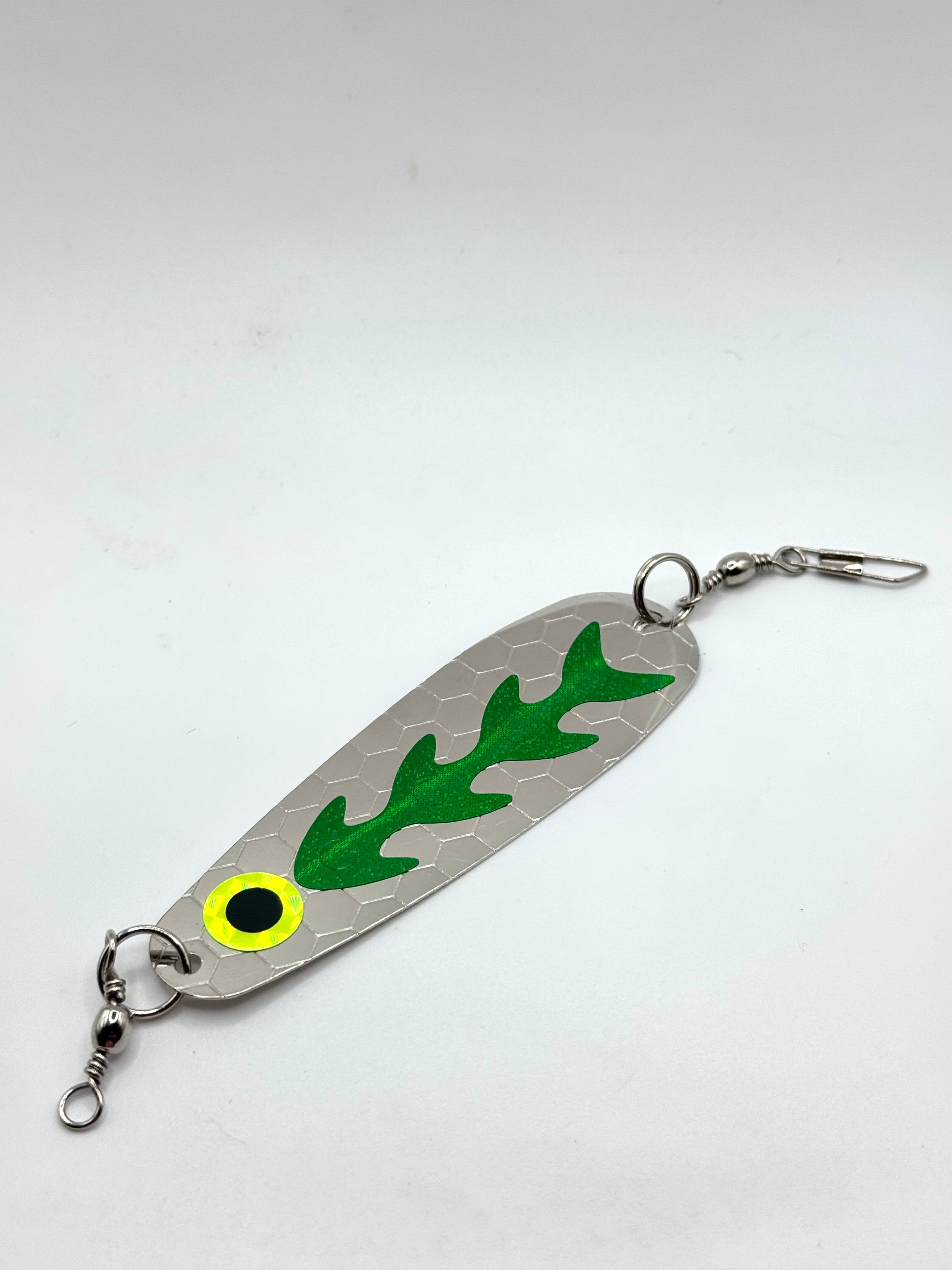 3.5 inch Chrome Hex Dodgers