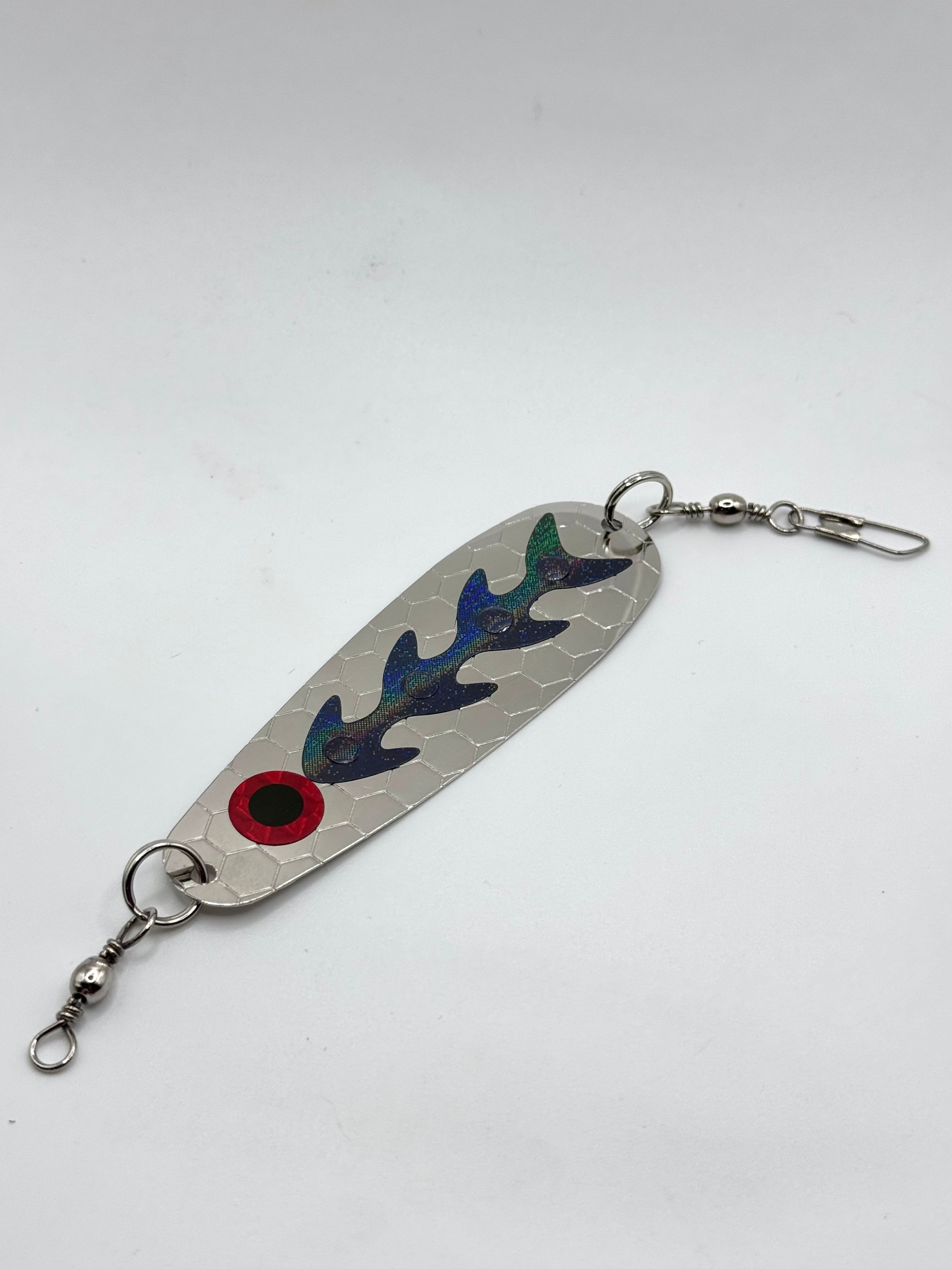 3.5 inch Chrome Hex Dodgers