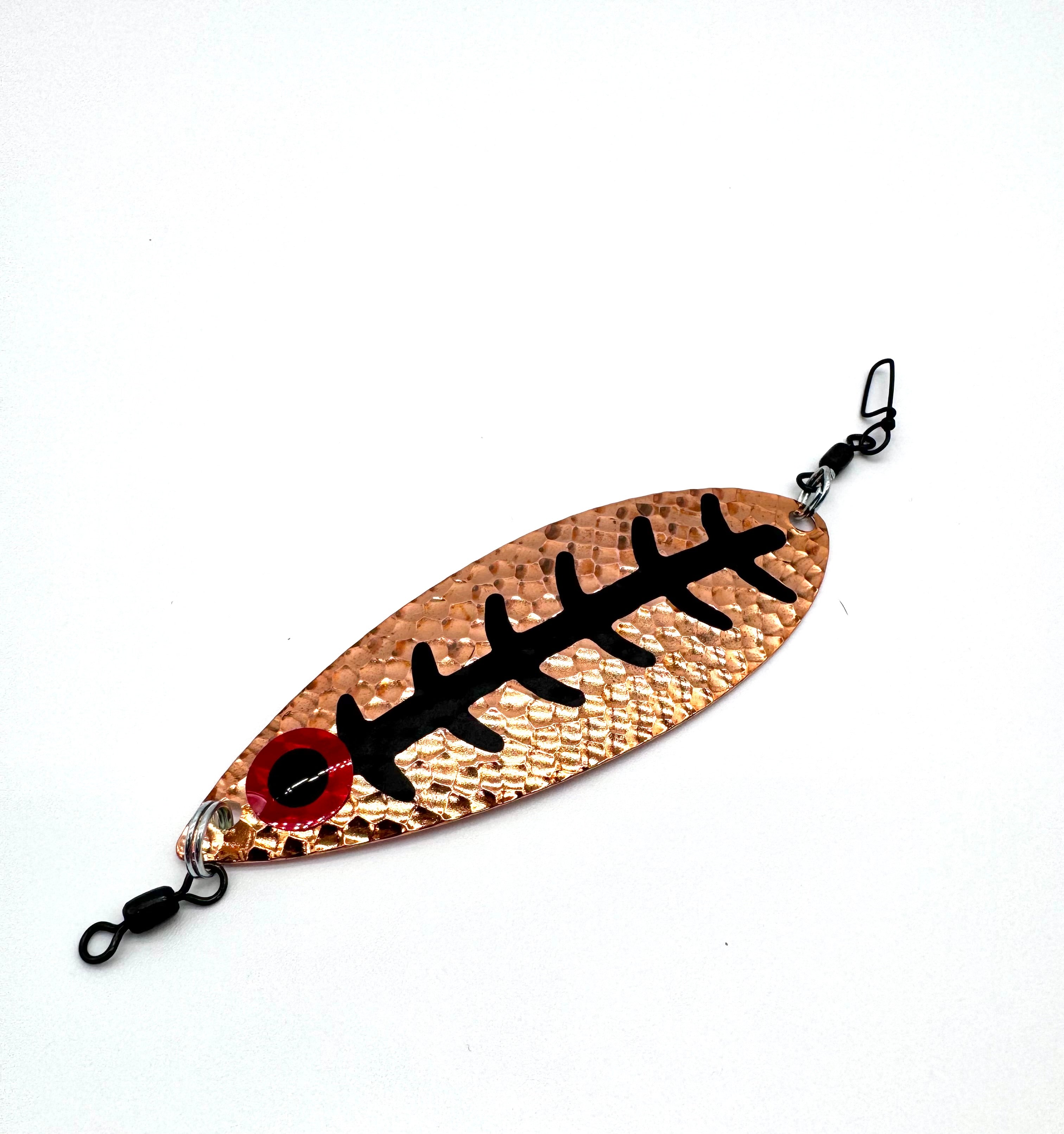 3.75 inch Hammered Gold Leaf Dodgers